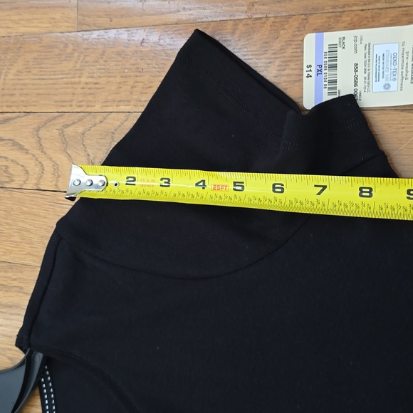 ST. JOHN'S BAY WOMENS PETITE BLACK SHORT SLEEVE TEE-SHIRT TOP SIZE PETITE XL - Picture 12 of 14